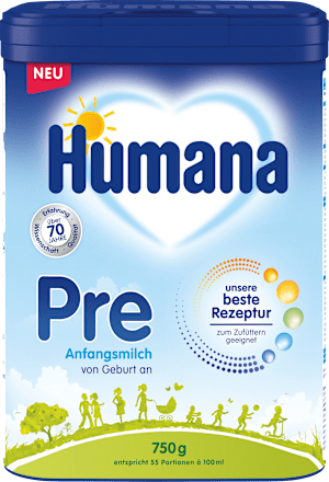 Anfangsmilch Pre von Geburt an, 750 g