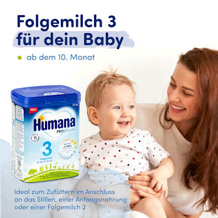 Folgemilch 3 ab dem 10. Monat, 750 g