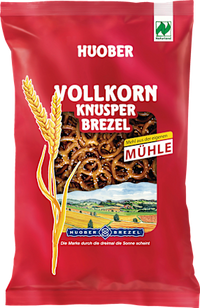 Snack, Weizen Vollkorn Knusper-Brezel, 125 g
