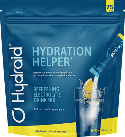 Hydration Helper Elektrolyt-Drink-Mix Lemon Sticks 25 St, 322,5 g Hydraid