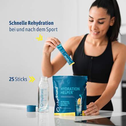 Hydration Helper Elektrolyt-Drink-Mix Sticks Lemon  25 St, 322,5 g