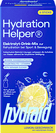 Hydration Helper Elektrolyt-Drink-Mix Sticks Lemon 6 St, 77,4 g