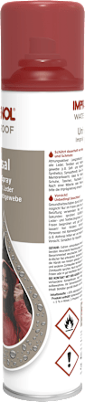 Universele waterdichtingsspray voor textiel, leer en hightech stoffen, 400 ml