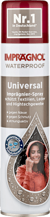 Universele waterdichtingsspray voor textiel, leer en hightech stoffen, 400 ml
