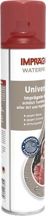 Universele waterdichtingsspray voor textiel, leer en hightech stoffen, 400 ml