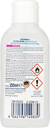 Handdesinfectiemiddel, 150 ml