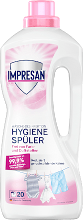 Hygiene-Spüler sensitiv ohne Duft & Farbstoffe 20 WL, 1,5 l