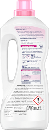 Hygiene-Spüler sensitiv ohne Duft & Farbstoffe 20 WL, 1,5 l