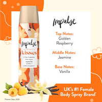 Bodyspray VANILLA kisses, 75 ml