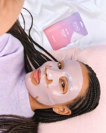 Gesichtmaske Hydrogel Fine Time Calming & Glow, 1 St
