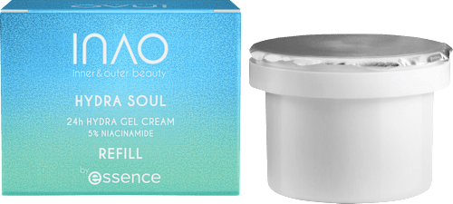 Gesichtscreme Gel Hydra Soul 24h Refill, 50 ml INAO