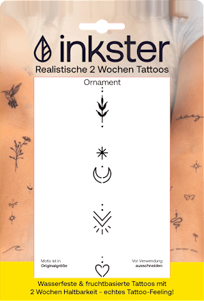 Temporäres Tattoo Ornament, 1 St