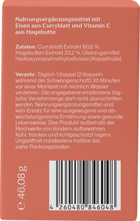 INNONATURE Eisen Kapseln 60 St, 46,08 g