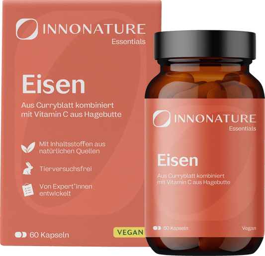 INNONATURE Eisen Kapseln 60 St, 46,08 g