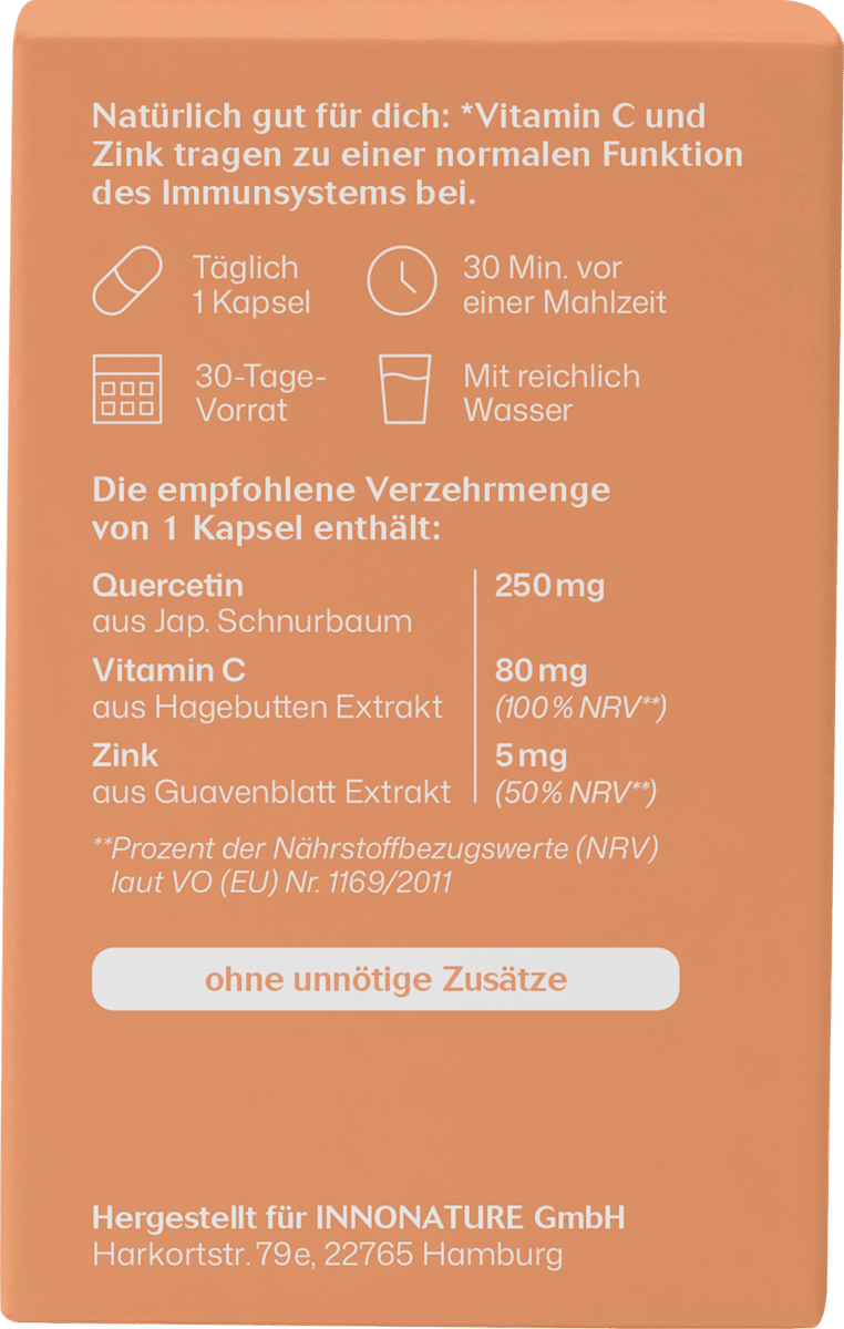 INNONATURE Immun Aktiv Kapseln 30 St, 22,8 g