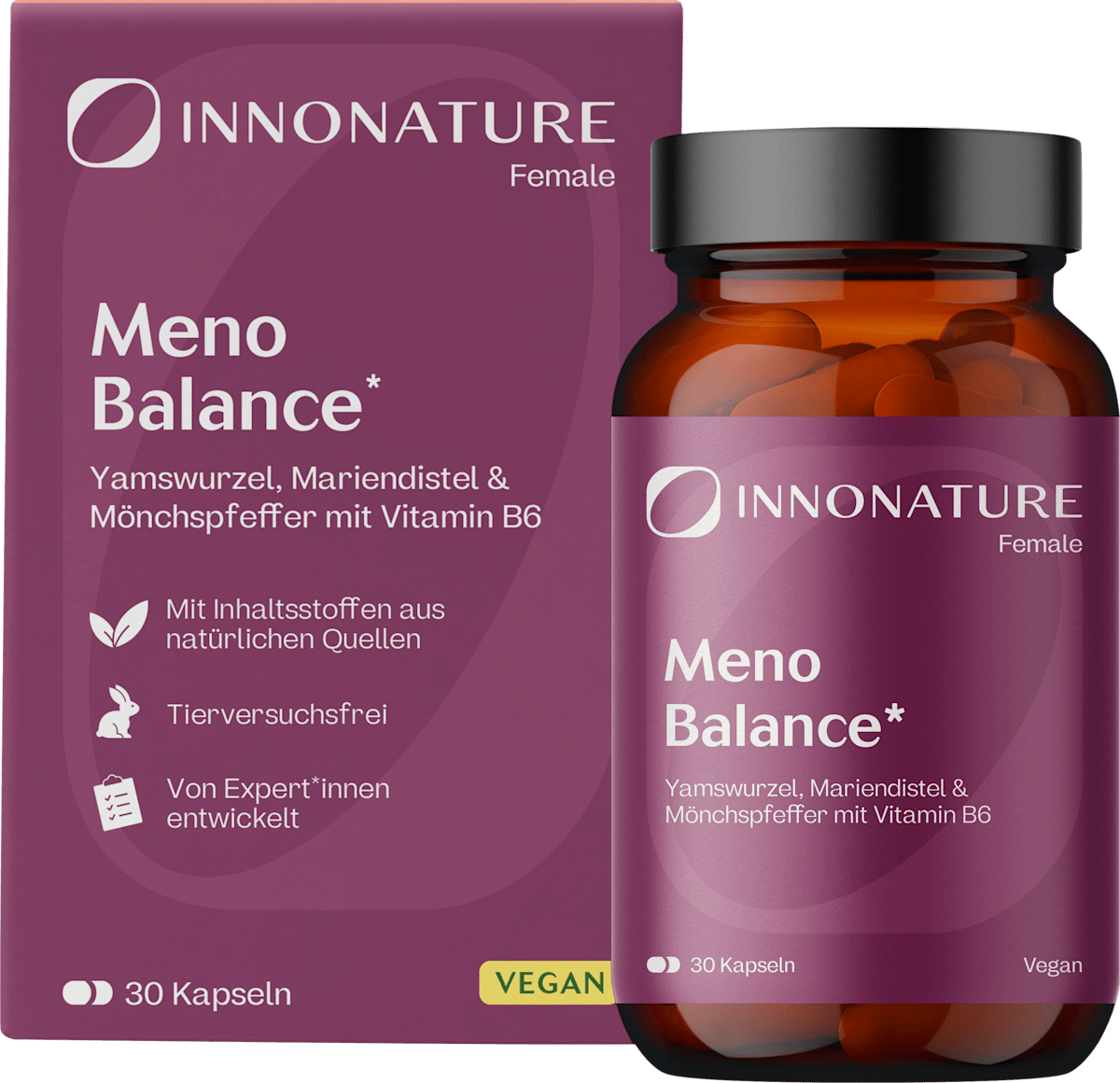 INNONATURE Meno Balance Kapseln 30 St, 21,5 g