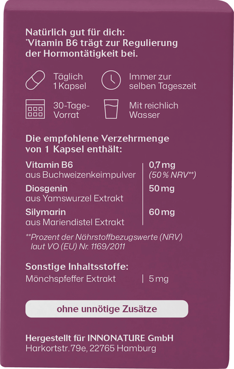 INNONATURE Meno Balance Kapseln 30 St, 21,5 g