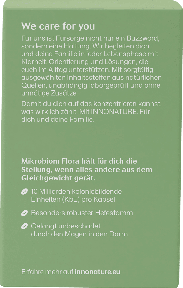 INNONATURE Mikrobiom Flora Kapseln 30 St, 19,5 g