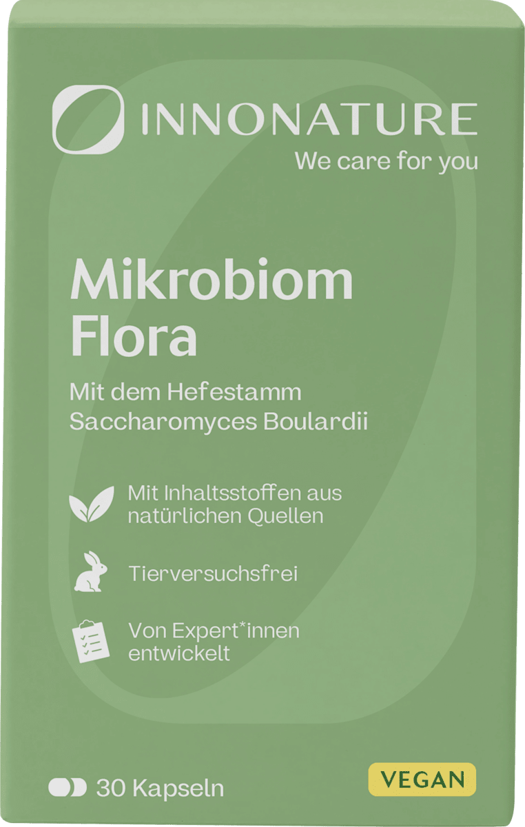 INNONATURE Mikrobiom Flora Kapseln 30 St, 19,5 g