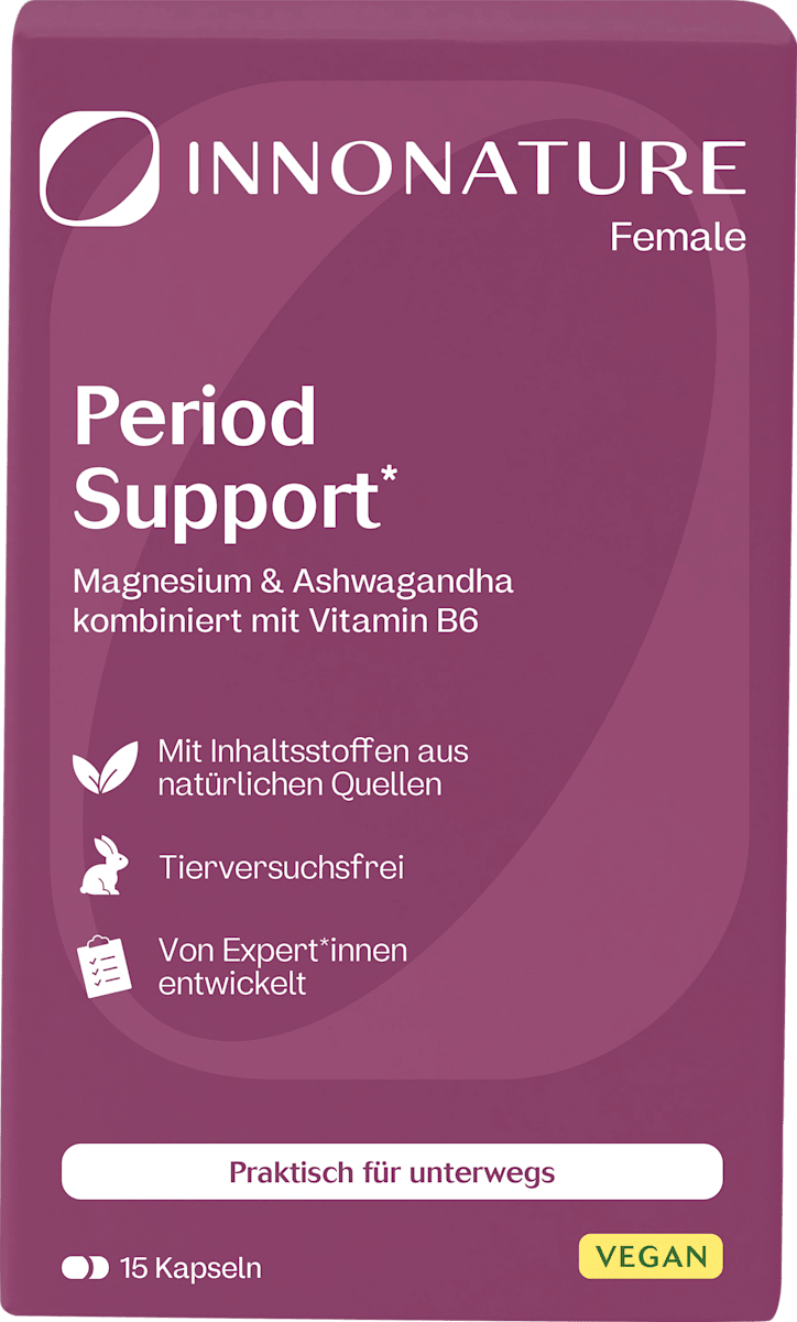 INNONATURE Period Support Kapseln 15 St, 9,2 g