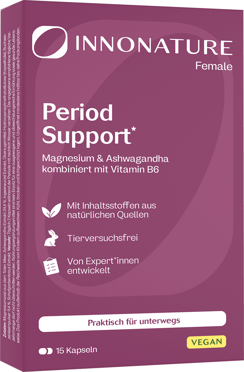 INNONATURE Period Support Kapseln 15 St, 9,2 g
