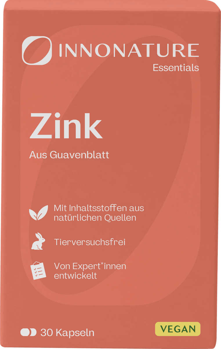 INNONATURE Zink Kapseln 30 St, 11,6 g