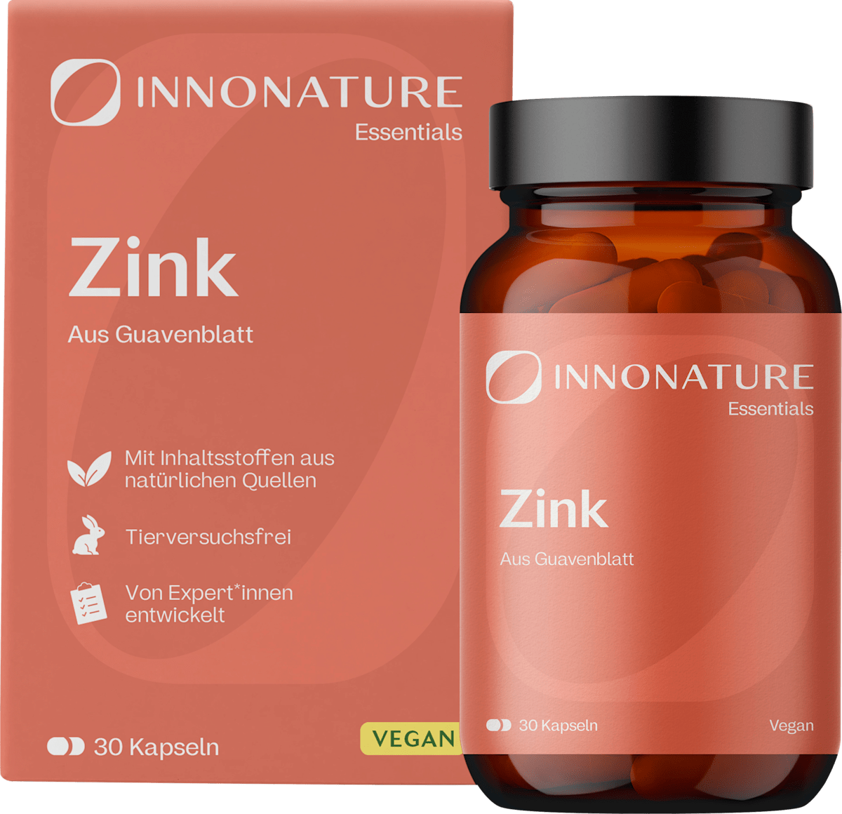 INNONATURE Zink Kapseln 30 St, 11,6 g