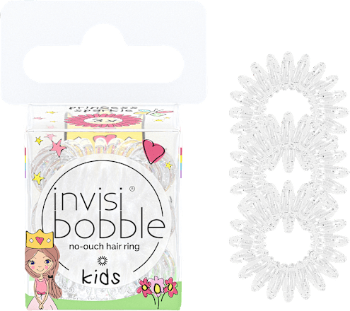 Haarelastiekje kinderen Prinses Sparkle, 1 stuk