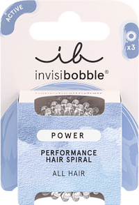 Haargummi Power Crystal Clear, 3 St
