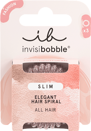 Haargummi Slim Pink Monocle, 3 St