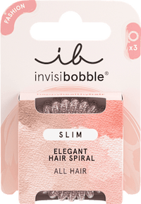 Haargummi Slim Pink Monocle, 3 St