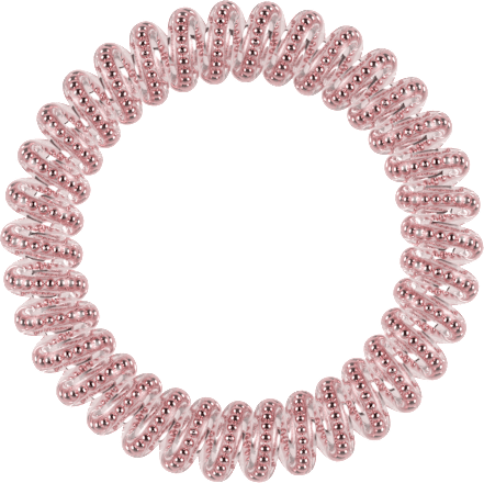 Haarelastiekje Slim Pink Monocle, 3 stuks