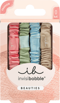 invisibobble Chewing-gums à cheveux Beauties Satin Sorbet, 4 pcs
