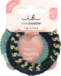 Haargummis TWISTAR Blue Balance, 3 St