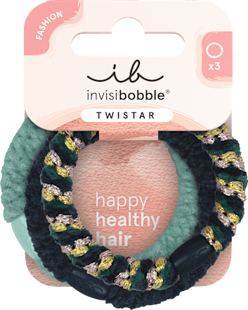 Haargummis TWISTAR Blue Balance, 3 St