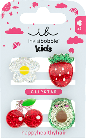 Haarklammern Clipstar Kids Frutti Fun, 4 St