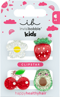 Haarklammern Clipstar Kids Frutti Fun, 4 St