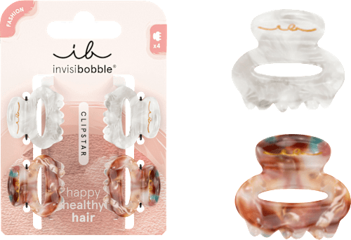Haarklammern Clipstar Petit Bijoux S, 4 St