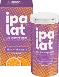 ipalat Die Vitaminpastille Mango-Maracuja Geschmack 40 St, 40 g