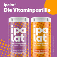 ipalat Die Vitaminpastille Mango-Maracuja Geschmack 40 St, 40 g