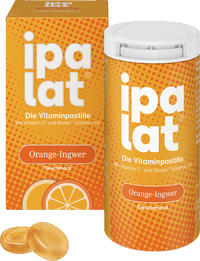 Die Vitaminpastille Orange-Ingwer Geschmack 40 St, 40 g
