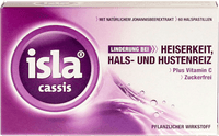 Heesheid, keelpijn en hoestpastilles Cassis, 60 stuks