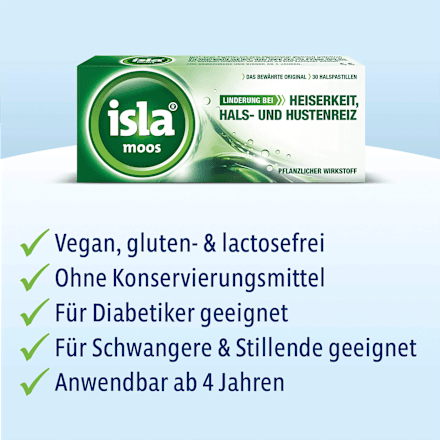 Heiserkeit, Hals- und Hustenreiz Pastillen, 60 St