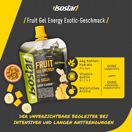 Fruit Gel Energy Exotic, 90 g