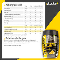 Iso Getränkepulver Hydrate & Perform Lemon, 400 g