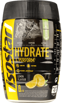 Iso Getränkepulver Hydrate & Perform Lemon, 400 g