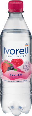 Erfrischungsgetränk, Fruity Water Beeren, 0,5 l EINWEG