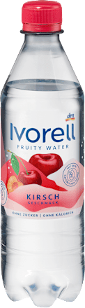 Erfrischungsgetränk, Fruity Water Kirsch, 0,5 l EINWEG