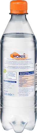 Erfrischungsgetränk, Fruity Water Pfirsich, 0,5 l EINWEG