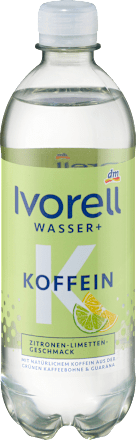 Frisdrank, water + cafeïne citroen-limoen, 500 ml WEGWERP